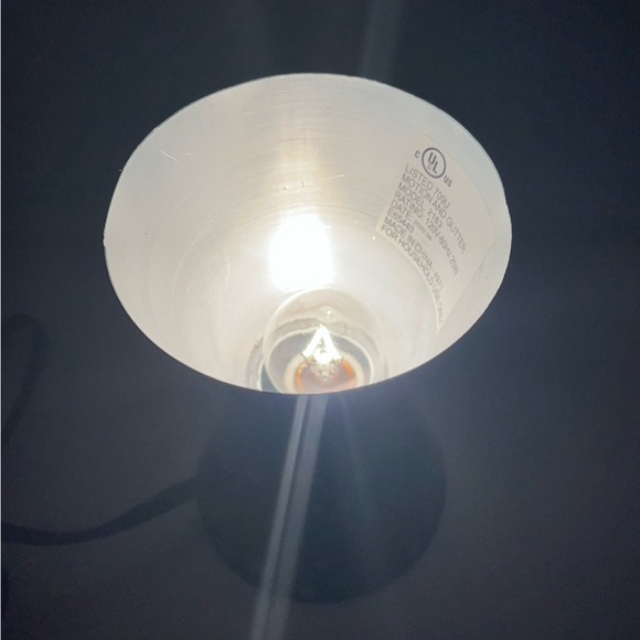 Star-Pattern LED Night Lamp - Black - Picture 8 of 9